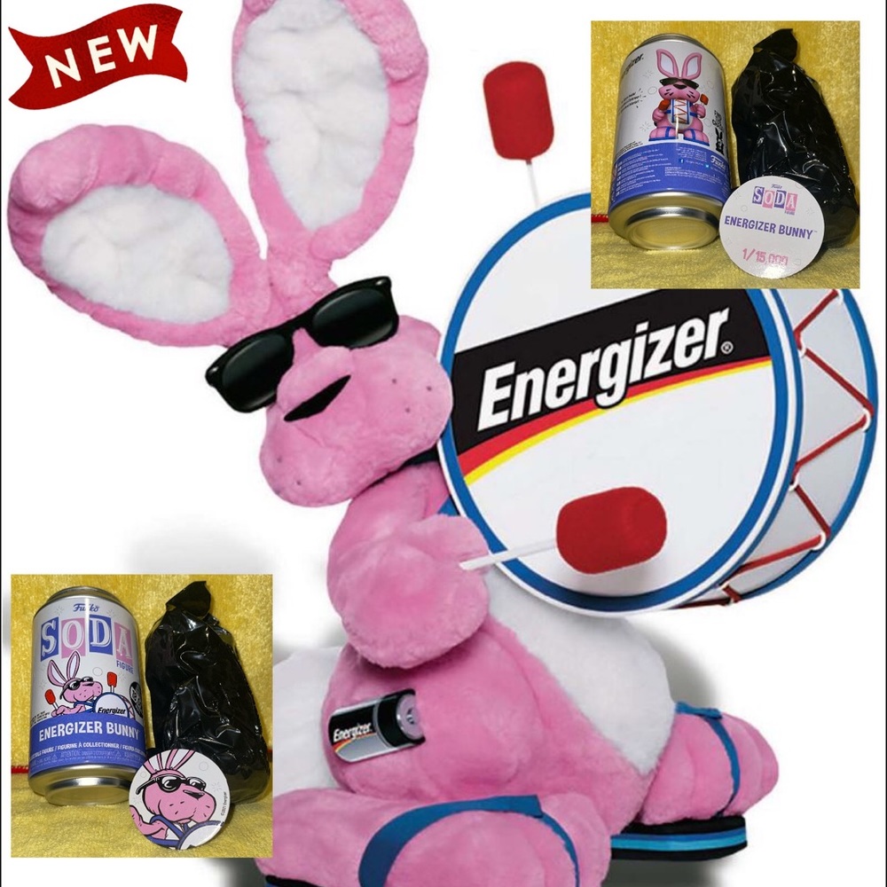 NEW Funko SODA Energizer Bunny Common Vinyl Figure Limited Edition